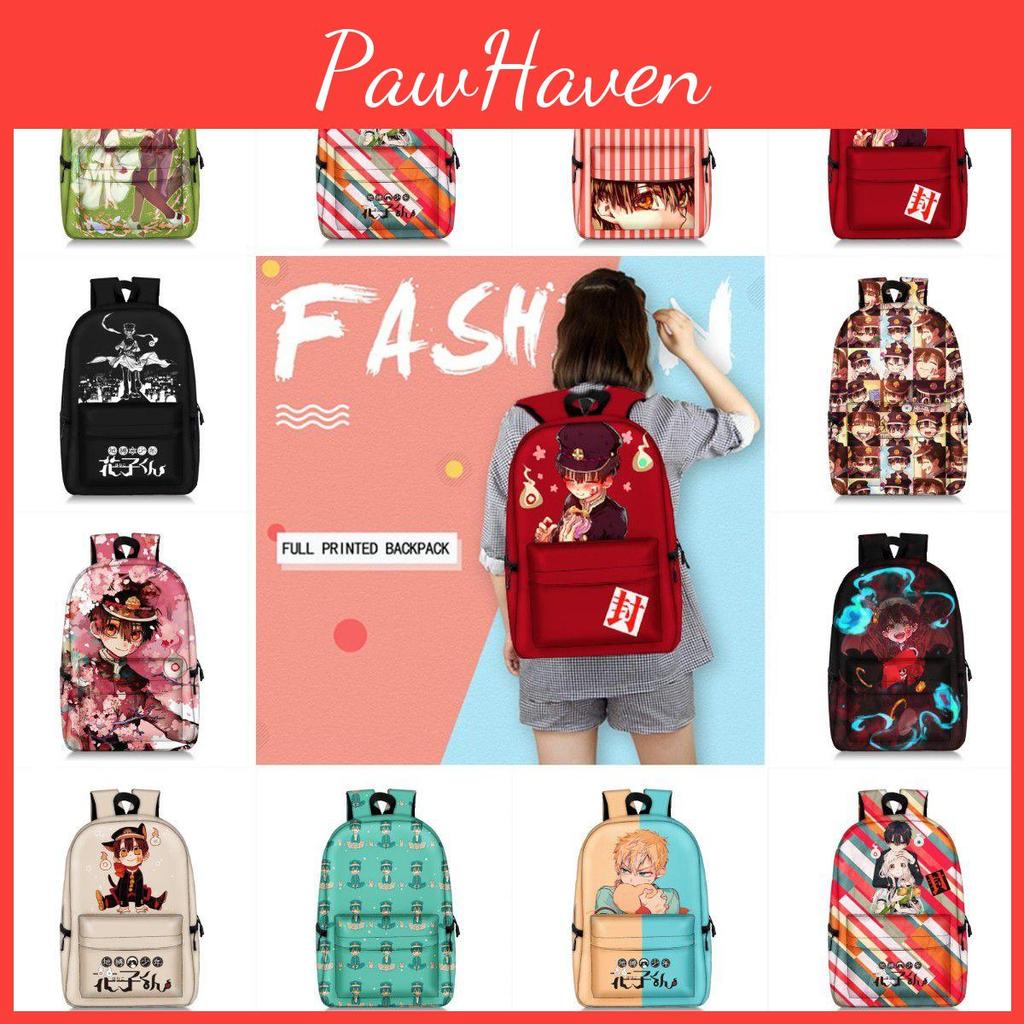 Стильный и удобный рюкзак Ханако-куна из аниме «Туалетный мальчик Ханако» для путешествий на открытом воздухе