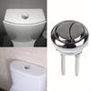 1PC Toilet Flush Button Dual Flush Toilet Round Button Water Saving Valve Closestool Tank Switch Press Bathroom Accessories