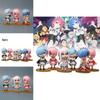 Collectible 9cm Anime Statues Of Rem And Ram From Zero Two World For Enthusiasts