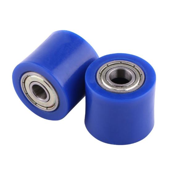 8mm Motorcycle Motorbike ATV Chain Pulley Roller Slider Wheel Guide Tensioner