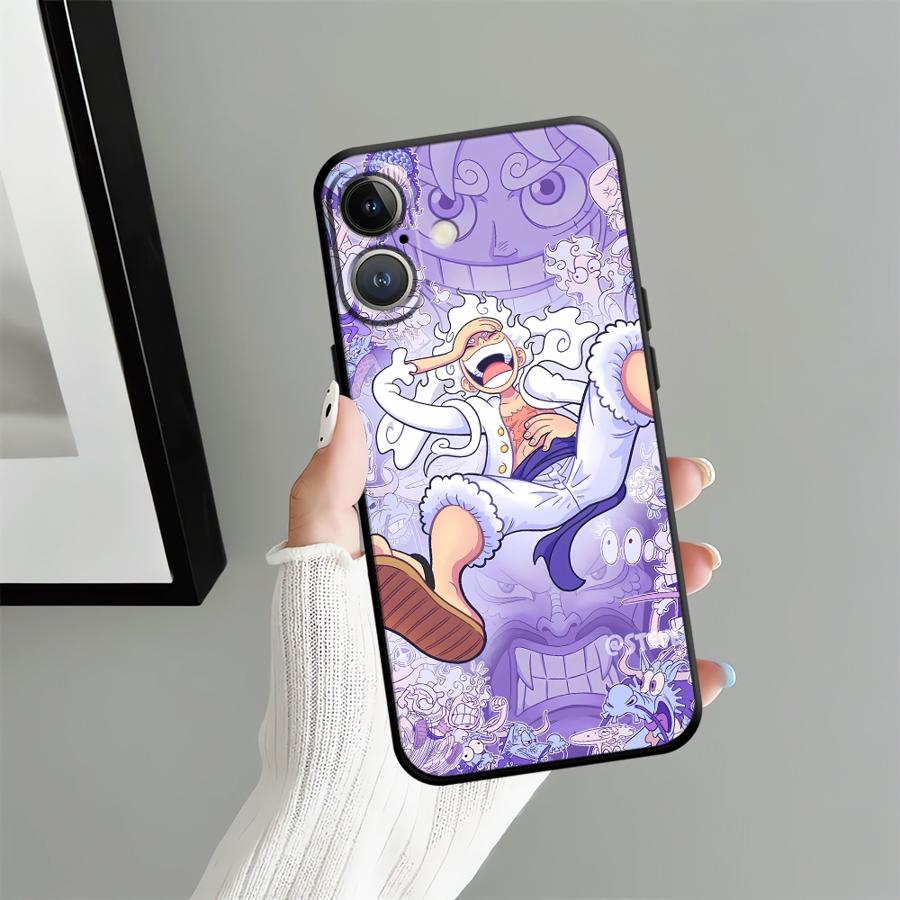 Funda Phone Cover Case for iPhone 13 Mini 17 16 Pro Max 7 8 11 12 15 Plus 17Air SE 14 X XS XR Ones Pieces Anime