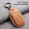 Leather Car Remote Key Case Cover Shell for Buick Verano Envision Avenir Lacrosse Regal Encore Excelle Enclave Anthem Cascada