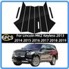 8Pcs Car Pillar Posts For Lincoln MKZ Keyless 2013 2014 2015 2016 2017 2018   DoorWindow Trim Cover BC Column Sticker