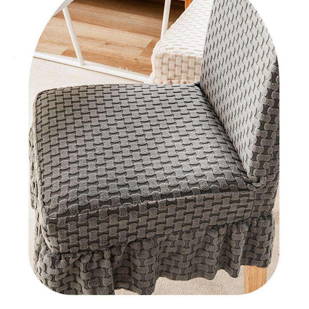 Dining Chair Cover Solid Stretch Chair Protector Cover Slipcover Chair Skirt for Office Wedding Banquet Ceremony Party