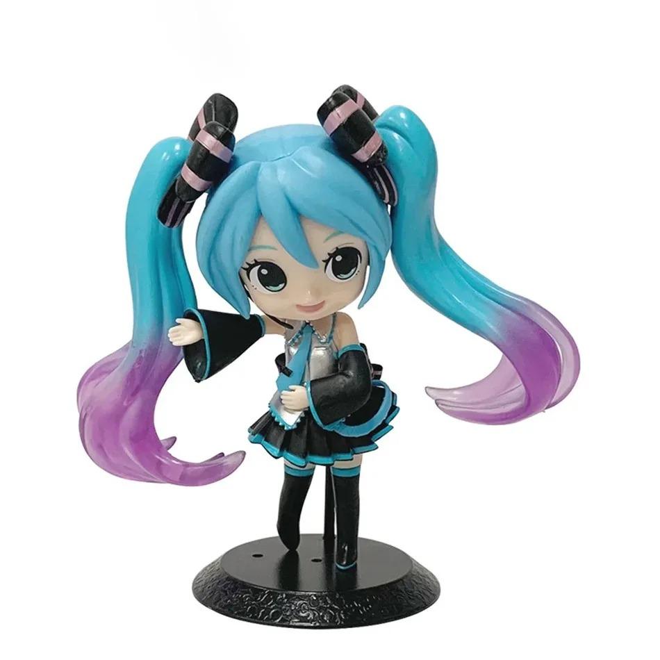Hatsune Miku, Multiple Articulated Action Figures, Cute Wedding Dress, Hatsune Miku Series, PVC Collectible Model Statues