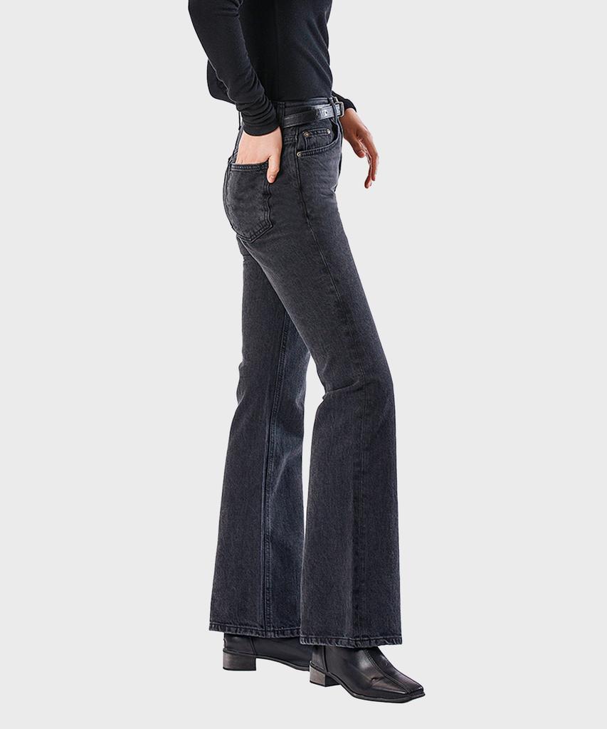Pillogeulaem Классические черные джинсы bootcut
