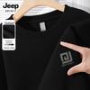 JEEP SPIRIT Men's Loose Fit Round Neck Sweatshirt