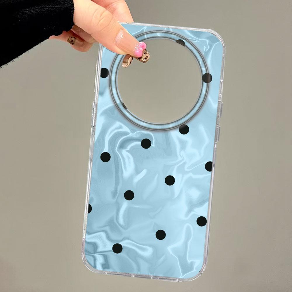 Элегантный чехол для телефона для Honor 400 Lite 200 Pro X9c X8a X9a X6b X7b X8b 90 X9b Художественный цветной чехол с круглыми точками для женщин