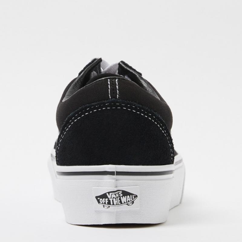 Barnes Old School Platform Черный Белый Vn0a3b3uy281