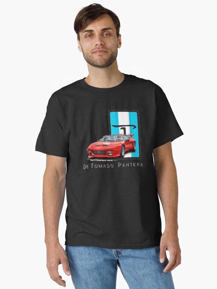 Pantera Red De Tomaso Pantera Classic Unisex T-Shirt