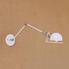 North Europe Modern White Retro Adjust Head Swing Arm Wall Lamps E27 Reading Light Workroom Bedside