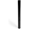 Furniture Leg - King - Mod.406G - Black Steel - Height 710 Mm - Load 80 Kg