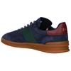Polo Ralph Lauren Heritage Замшевые Кроссовки с Круглым Носком на Шнуровке Низкие Мужские кроссовки Синий 809954903002