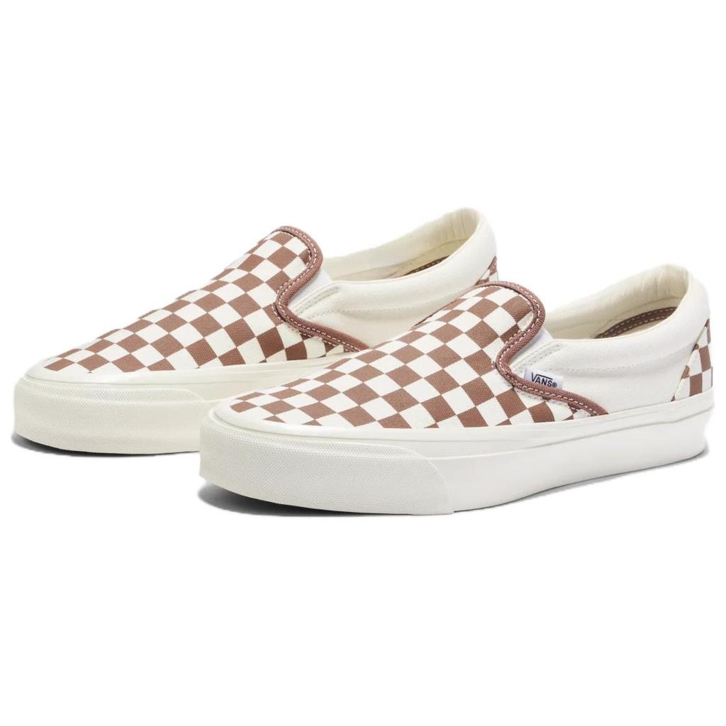 Slip-On Premium Vans 98 'Checkerboard - Coffee Brown' VN000CSECFF