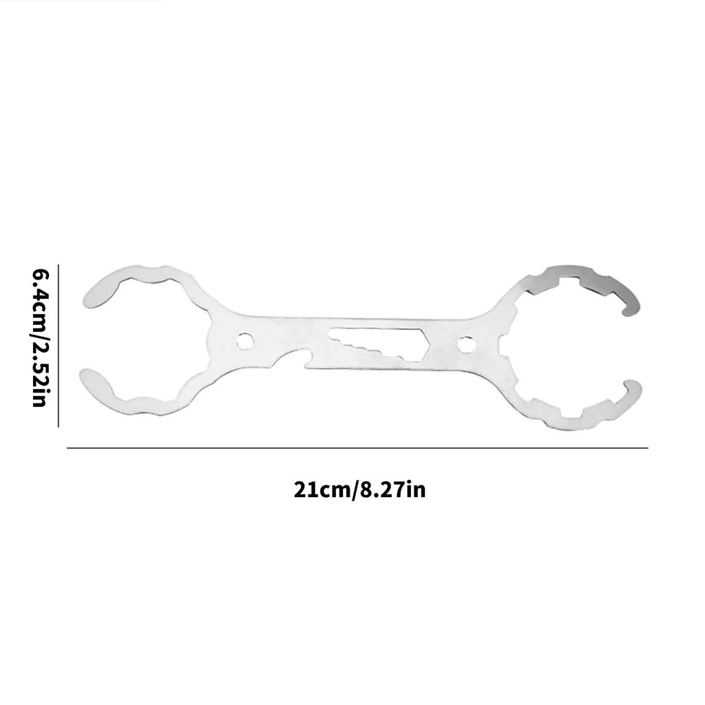 Многофункциональный газовый баллонный ключ для снятия редукционных клапанов и болтов. Съемник клапанов.