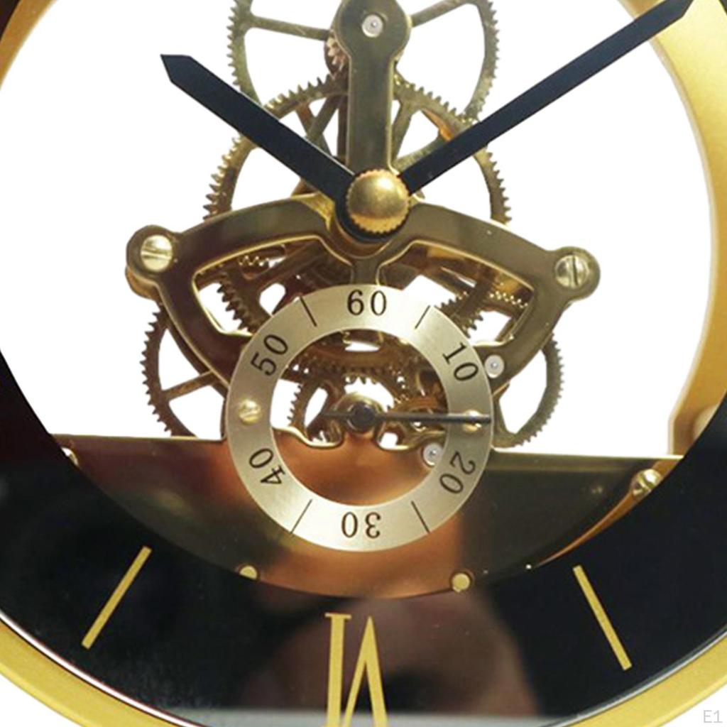 Настольные часы, коллекционные декоративные современные металлические настольные будильники для дома