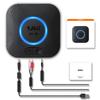 1Mii Bluetooth Audio Receiver, Simultaneous Connection with Two Speakers, Hi-Fi 3D Stereo Sound, Low Latency, Ultra-Long Reach (Outdoor: 50m, Indoor: