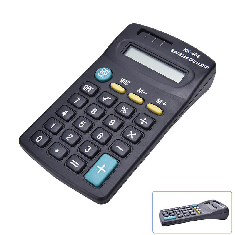 Pocket Mini 8 Digit Electronic Calculator Battery Powered School Office Company
