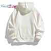 Cozy Up Толстовки для мужчин Толстовка из тяжелого флиса - на толстой подкладке из шерпы на молнии до конца