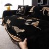 Modern Light Luxury High-end Black Sofa Cover 2025 New Four-season Universal Non-slip and Anti-cat Scratch Full Cover Towel