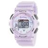 Flame Sanrio Digital Watch Kuromi Purple [Sun Co., Ltd.] J-Axis CR3C0003-KU Women's