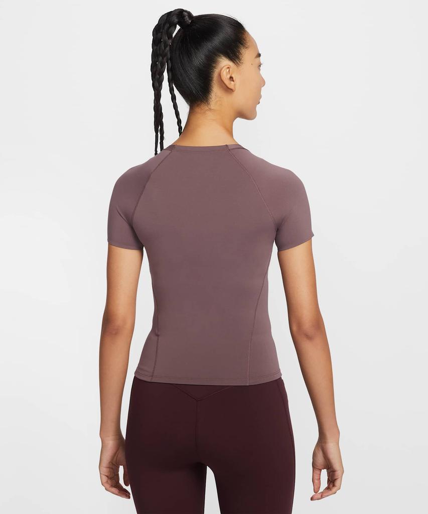 Nike Универсальная футболка с коротким рукавом Dri-Fit W - Тату: Бордовый Крэш / Io1272-502