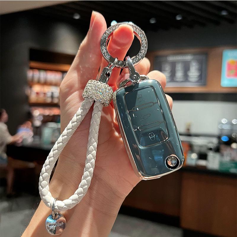 Чехол для ключа Volkswagen для Lavida, Sagitar, Tayron X, Golf, Lamando, Passat, Magotan, Tiguan L