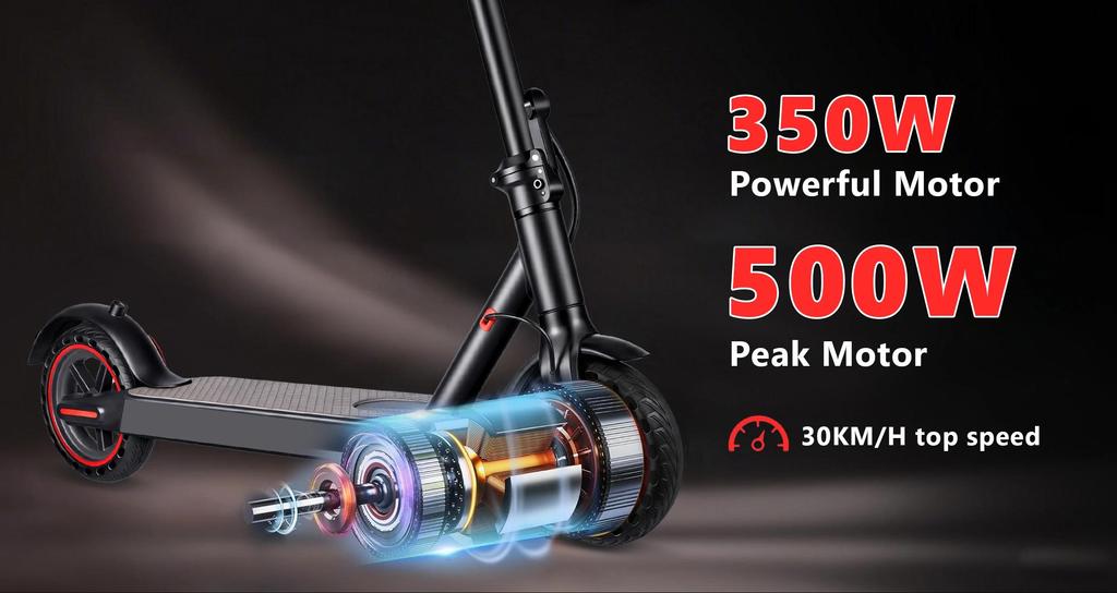 N7PRO 350 В Взрослый Электросамокат 36 В 10,4 Ач Электросамокат Kick Scooter Поддержка Приложения Легкий Большой Запас Хода 30 км Самокат Склад в ЕС