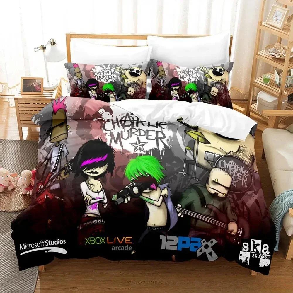 3D Print Charlie Murder Bedding CollectionDuvet Cover Comforter Bed Collection Quilt Cover PillowcaseKing Queen Twin Size Boys Girls Adultse