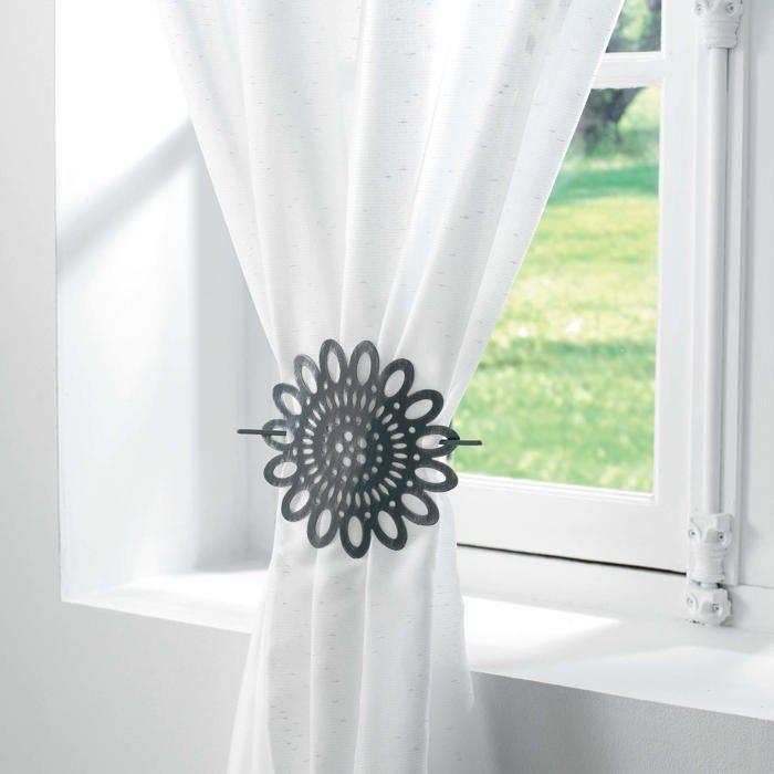 Embrasse Bicolore Mandie gris/argent