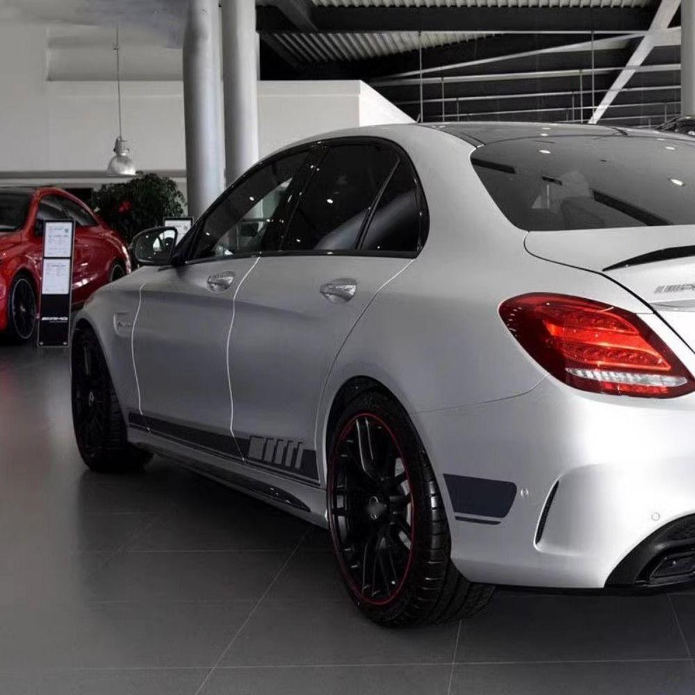 Наклейки на боковую часть кузова автомобиля для Mercedes Benz W203-205 W212 GLC CLA GLA AMG C180 C200 C300 C63 Купе C43