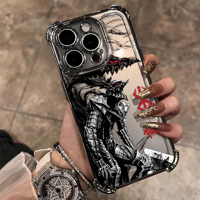Горячий аниме-чехол B-BerserkS с крутым покрытием для Google Pixel 10 9 8 7 9a 8a 7a Pro XL 5G, противоударный с подушкой безопасности