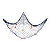 Fishing Net Decoration Wall Art Cotton Fish Net Picture Wall Hanging Fishing Net for Hawaiian Themed Party Under The Sea Party Decoration