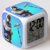 7color Multifunction Digital Alarm Clock Led Watch Alarm Clock