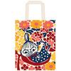 Marushin Moomin Tote Bag, Little My, Flower Field, Approx. 28 X 35 Cm (excluding Handles), Product Code: 1525000400
