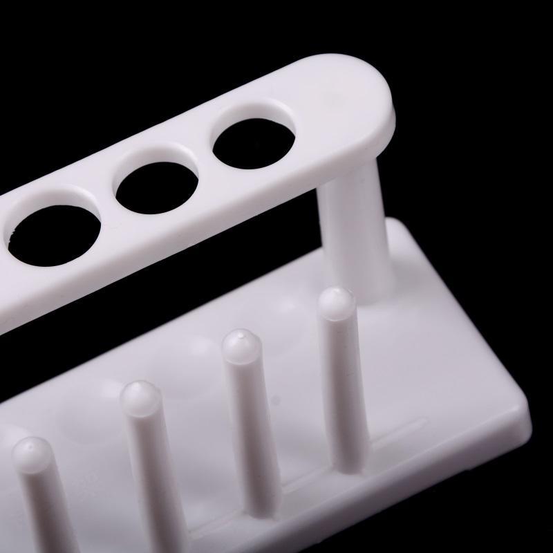 Пластиковая стойка для пробирок с 8 отверстиями, держатель для пробирок, подставка для хранения, лабораторные принадлежности