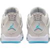 Air Jordan 4 Retro PS Photon Dust Blue Chill Детские кроссовки Серый Плоский-Оловянный Белый HV4682-014