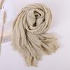 Luxury Brand Autumn Winter Women Scarf Beach Shawl Cotton Lady Fashion Scarves Bandana Pashmina Muslim Wraps Hijab Muffler