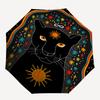1 шт. Автоматический складной зонт-панама Cosmic - Компактная конструкция с 8 ребрами, Прочный пластик и железо, Легкий для ежедневного использования на улице099