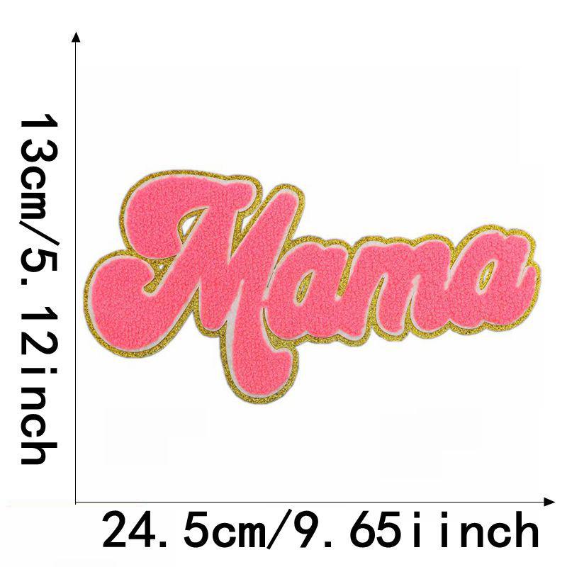 Liteon Glitter Bowknot Chenille Embroidery Patch for Clothes, Bags, Hats