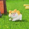 1 шт. настольные аксессуары фигурки миниатюры милый мультфильм симулятор собаки микро ландшафтные украшения для украшения дома