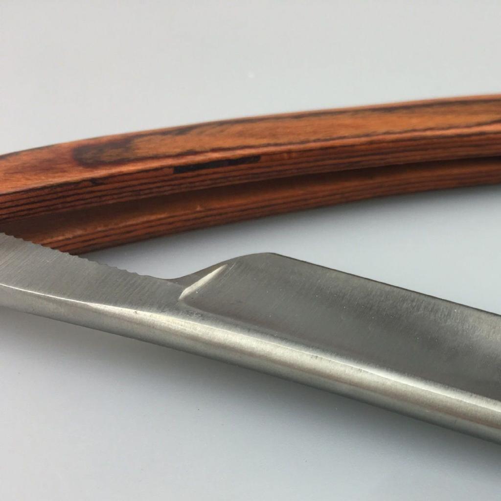 Мужская бритва опасная ручка из бука классические парикмахерские бритвы лезвие из углеродистой стали ручной станок