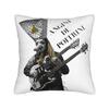 Decorative Pillowcases Angine De Poitrine Rock Band Merch Living Room Pillow Case Cover Zippered Multi Size