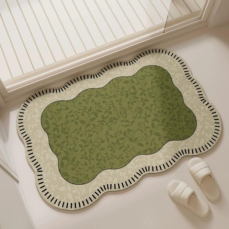 Bathroom absorbent diatom mud toilet  doormat toilet toilet floor mat toilet carpet