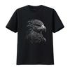 Aigle Oiseau Faucon Мотив Животного Футболка Стильный Дизайн Орла для Мужской Моды винтажный Стиранный уличная одежда Повседневная Универсальная