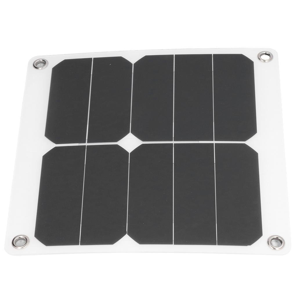 15W Solar Panels USB High Conversion Efficiency Light 5V Portable Solar Power Bank for Camping