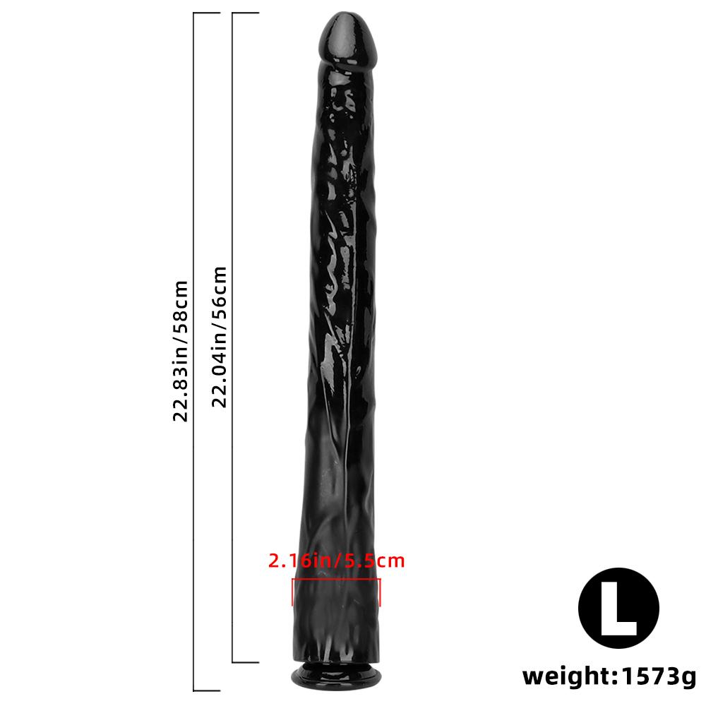 Черная большая анальная полоска, анальная пробка, фаллоимитатор, мастурбатор, секс-игрушка, реалистичный пенис, ремешок на члене, большой член, ПВХ, фистинг, БДСМ