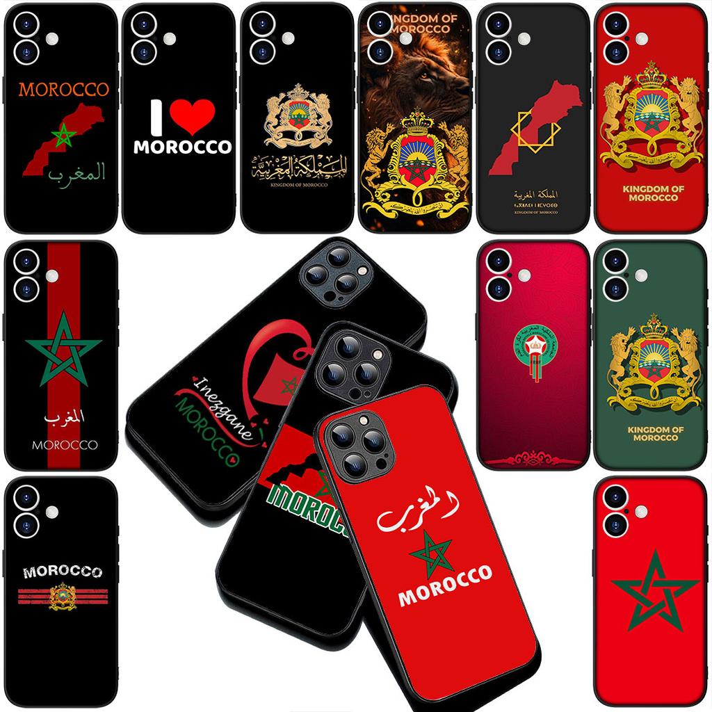 Morocco Flag Silicone Cover for Xiaomi Redmi Note 12 11 10 Pro 10A 10C 12C 13C Note12 12Pro Coque Phone Case