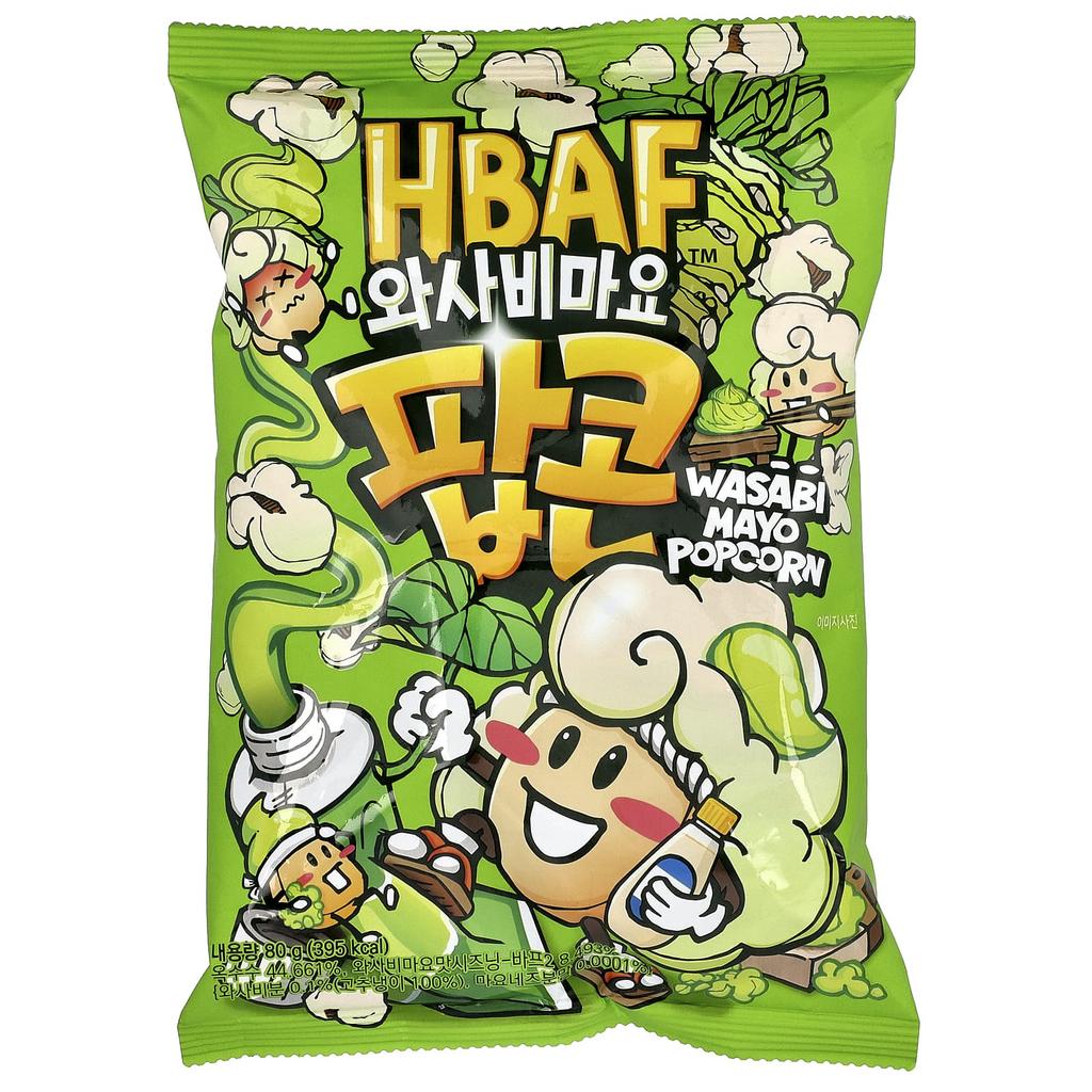 HBAF Wasabi Mayo Popcorn, 80g