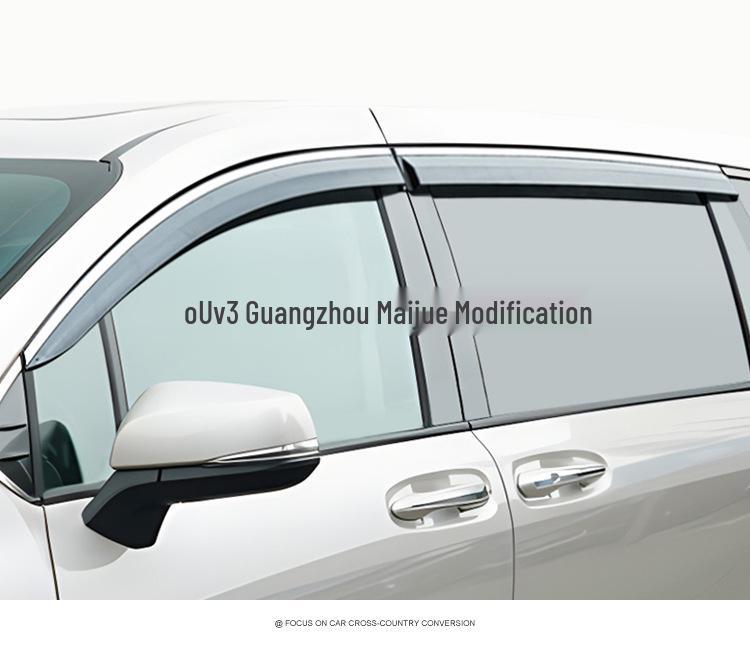 Suitable Electroplated Rain Guards & Window Visor Strips for 2021 Toyota Sienna
